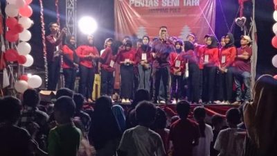 Peringatan HUT RI ke 77 Warga Jampang Pulo Diakhiri Dengan Pentas Seni