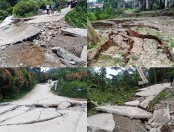 Pergeseran Tanah di Bojong Koneng