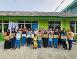 Peduli Sahabat Difabel, PT SBI Berikan Pelatihan Paper Ecoprint