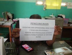 Gak Ada Duit Operasional, Kades Jonggol Tutup Pelayanan