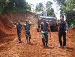 Dandim 0621 Kabupaten Bogor Cek Progres TMMD Ke-115 di Dua Kecamatan, Sekaligus Bangun Rutilahu