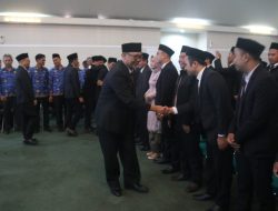 120 Anggota Panwaslu Kecamatan Se-Kabupaten Bogor Dikukuhkan
