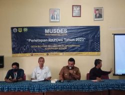 Pemdes Bojong Gelar RKPDes 2023, Insfrastruktur Jadi Prioritas