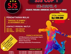 Relawan Sahabat Jonny Sirait Gelar Turnamen Futsal SJS Cup 1, Gratis dan Dapat Hadiah