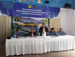Safari Jurnalistik PWI Kabupaten Bogor, Camat Ciampea Ngaku Dapat Pencerahan