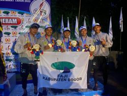 Atlet Arung Jeram Putra Kabupaten Bogor Sumbang Medali Perunggu