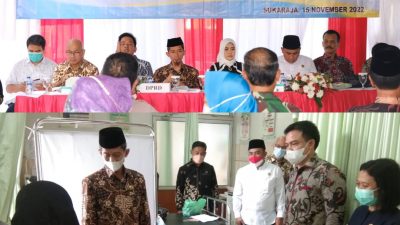 Sambil Serap Aspirasi, Anggota DPRD Kabupaten Bogor Dapil 1 Sambangi Pasien Rawat Inap di Puskesmas Sukaraja