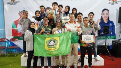 Atlet Anggar Degen Putri Kabupaten Bogor Sabet Satu Medali Emas