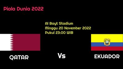 Prediksi Qatar vs Ekuador di Piala Dunia 2022: Laga Berat Tuan Rumah