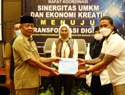 Tingkatkan Daya Saing Produk Daerah, Pemkab Bogor Gelar Rakor Pengembangan UMKM Berbasis Ekonomi Kreatif