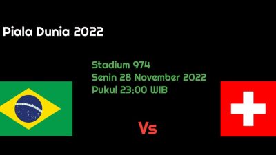 Prediksi Brasil vs Swiss di Piala Dunia 2022: Duel Ketat Demi Babak 16 Besar