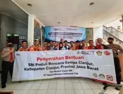 Peduli, PT SBI Salurkan Bantuan untuk Korban Gempa Cianjur