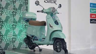 Piaggio Resmi Rilis Vespa LX 125 i-get Batik, Dijual Rp77 juta, Ini Keistimewaanya