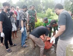 Mayat Pria di Aliran Sungai Haji Newi Gegerkan Warga Ciseeng