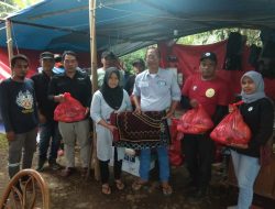 BTJ dan Katar Tlajung Udik Salurkan Bantuan untuk Korban Gempa Cianjur