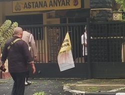Bom Bunuh Diri di Polsek Astana Anyar, Satu Anggota Polri Meninggal Dunia