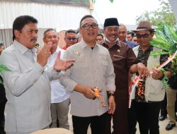 Iwan Setiawan Resmikan Lumbung Pangan Masyarakat, Siap Hadapi Resesi Global