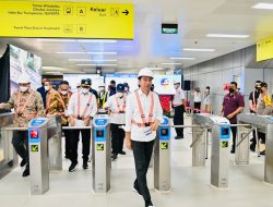 Uji Coba LRT Bodebek, Jokowi: Nyaman Cepat dan Tidak Berisik