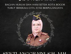 Kajari Bogor Sekti Anggraini Meninggal Dunia, Alma Wiranta: Sosok Yang Mengayomi dan Tegas