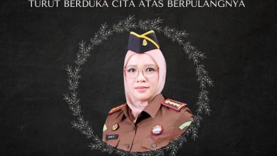 Kajari Bogor Sekti Anggraini Meninggal Dunia, Alma Wiranta: Sosok Yang Mengayomi dan Tegas