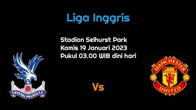 Prediksi Crystal Palace vs Manchester United di Liga Inggris