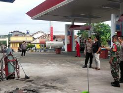 Kena Percikan Api Motor, Pompa Pengisian BBM SPBU di Gunung Sindur Ludes Terbakar