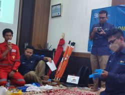 Peringati Bulan K3, PLN UP3 Gunung Putri Gelar Apel dan Berbagai Macam Perlombaan