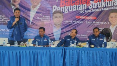 Perkuat Struktural, Bacaleg dan Ketua PAC DPC Demokrat Kabupaten Bogor Digembleng