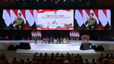 Buka Rakornas Kepala Daerah dan Forkopimda Tahun 2023, Jokowi Sampaikan Apresiasi Ini