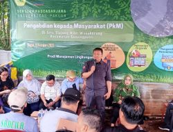 Situ Tlajung Hilir Mendapat Sentuhan dari Manajemen Lingkungan UNPAK