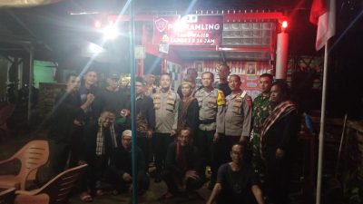 Pastikan Kemanan Warga di Malam Hari, Kapolsek Gunung Putri Aktifkan Pos Kamling di Setiap Wilayah