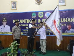 Coky Pasaribu Dilantik Jadi Ketua Forum RT RW Kabupaten Bogor, Ini Pesan Iwan Setiawan