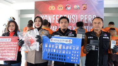14 Pengedar Sabu Dibekuk Sat Narkoba Polres Bogor, Barang Bukti 0,54 Kilogram Berhasil Diamankan