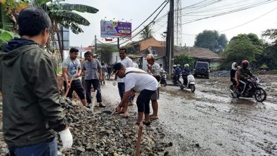 Pemdes Lumpang Gandeng Perusahaan Tambang di Cigudeg, Benahi Infrastruktur Jalan