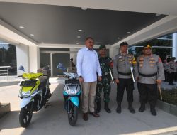 Ketua DPRD Rudy Susmanto Kasih Hadiah 2 Unit Sepeda Motor untuk Dua Anggota TNI-Polri Yang Ringkus Bandar Narkoba