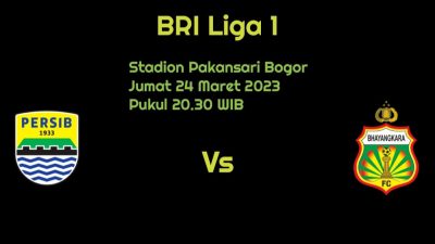 Prediksi Persib vs Bhayangkara FC di BRI Liga 1: Duel Sengit di Pakansari