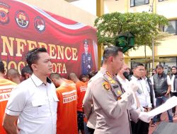 Polresta Bogor Kota Berhasil Ringkus 21 Pengedar Narkoba