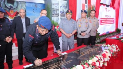 Dankor Brimob Polri Resmikan Wind Tunnel Terbesar Se-Asia Tenggara di Cikeas