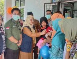 Hari Pertama Sub PIN Polio, Puskesmas Curug Jasinga Diserbu Ibu Dan Balita