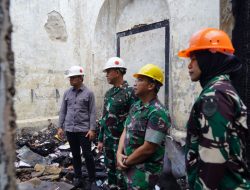 Pasca Kebakaran RS Salak, Danrem Bersama Forkopimda Kota Bogor Tinjau Denkesyah