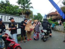 Katar Kecamatan Cigombong Gelar Safari Ramadhan Kloter III, Bersama Kades Srogol Bagikan 250 Paket Takjil