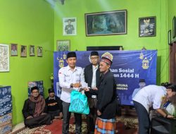 Katar Kecamatan Cigombong Tutup Program Safari Ramadhan dengan Bagikan 100 Paket Sembako untuk Lansia