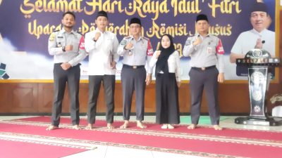 Napi Lapas Kelas II A Paledang Bogor Dapat Remisi Idul Fitri
