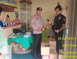 Gelar Razia, Polsek Parung Berhasil Amankan Puluhan Botol Miras