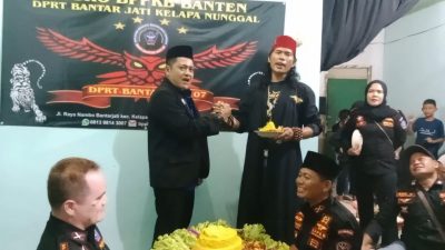 BPPKB Banten Ranting Bantarjati Resmikan Kantor Sekertariat Sekaligus Halalbihalal