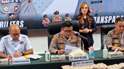 Hebat! Polisi Bongkar Narkoba Jenis Pil PCC di Tangerang Senilai Rp33 Miliar
