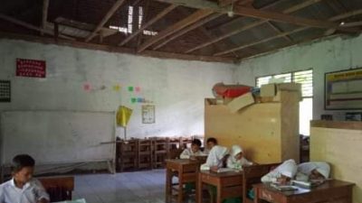 Bangunan Terancam Roboh, Madrasah di Cigudeg Ini Luput dari Perhatian Pemerintah?