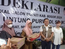 Untung Purwadi Mantapkan Diri Nyalon Bupati Bogor 2024 Lewat Jalur Partai