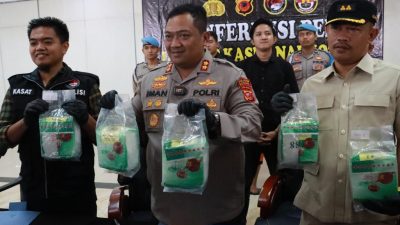 Satres Narkoba Polres Bogor Ungkap Peredaran 5 Kg Sabu dan 5 Ribu Butir Pil Ekstasi Senilai Rp 10 Miliar