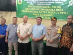 Ini Pesan Kapolsek Kepada Para Calon Kades Cileungsi